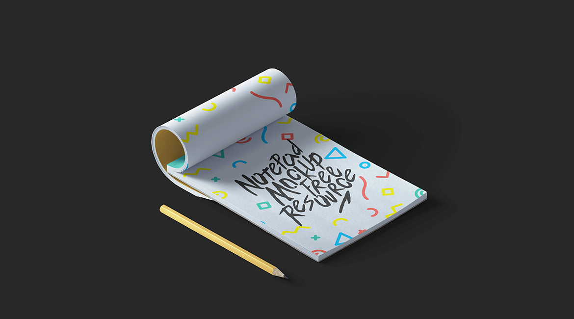 Classic-Free-Notepad-Mockup